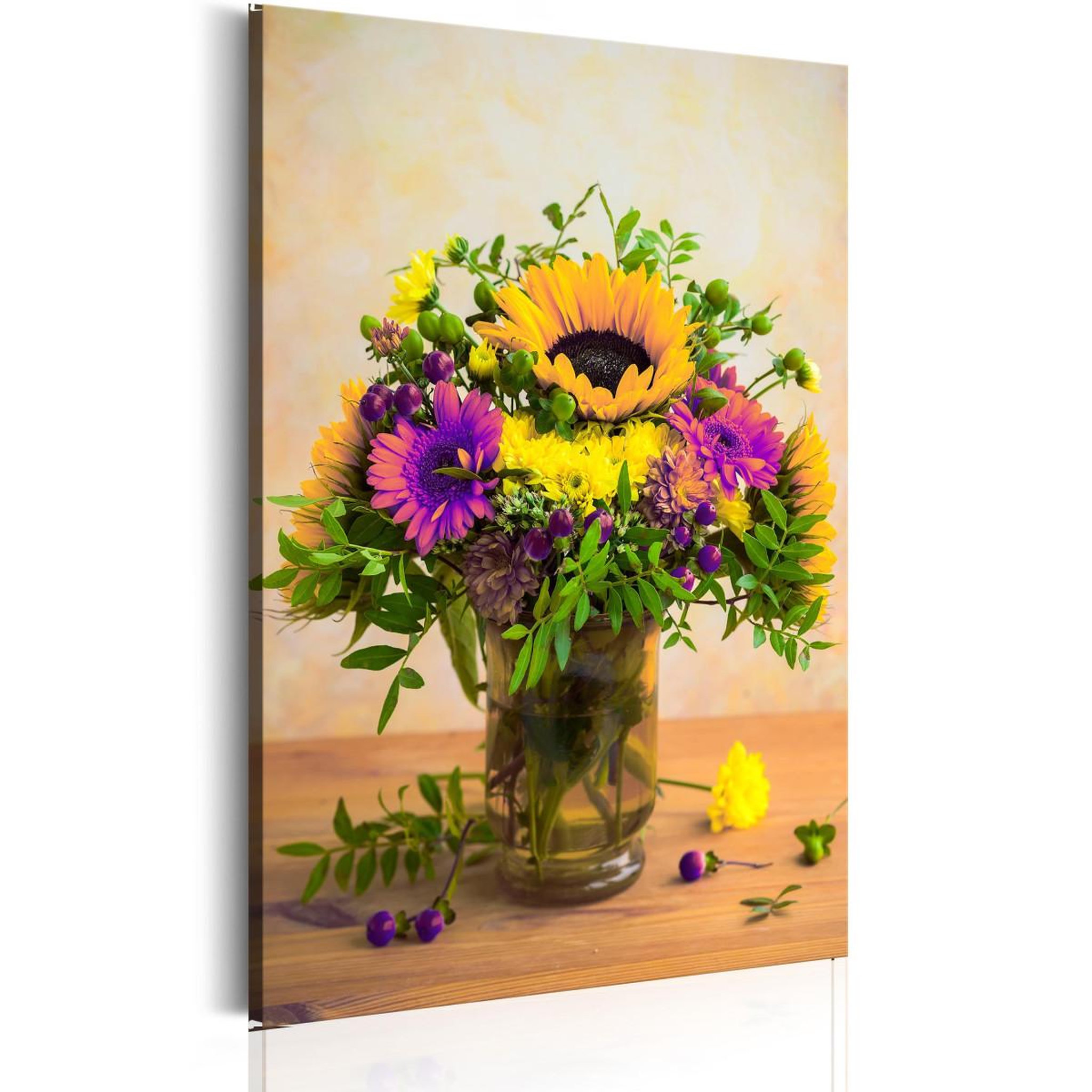 Voir la diapositive 1 : Paris Prix Tableau Imprimé  Flowery Charm