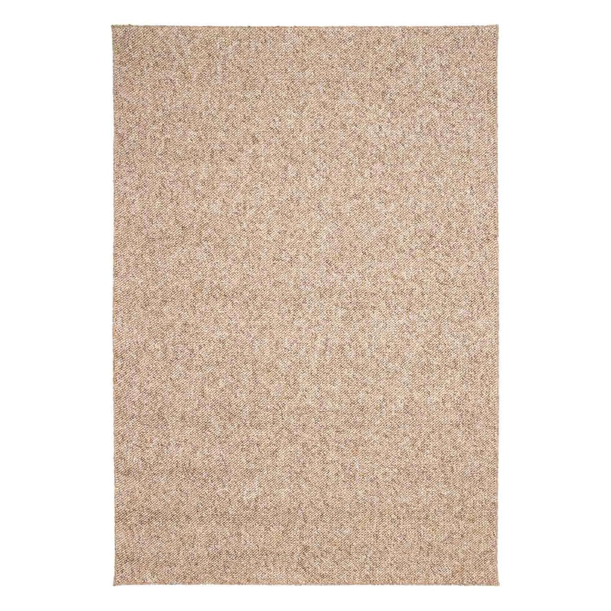 SWEEEK Tapis intérieur bouclette caramel effet chiné