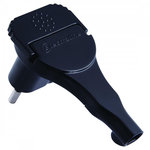 Electraline Fiche électrique extra plate mâle 2 pôles, 6 A, ELECTRALINE