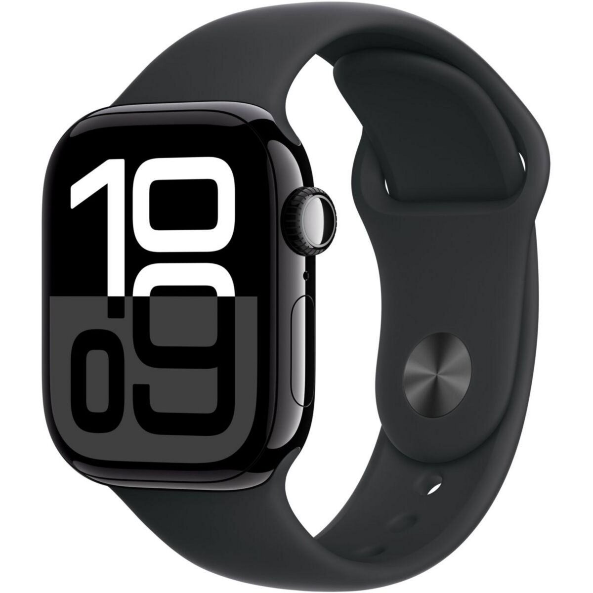 APPLE Montre connectée Serie 10 42mm Alu/Noir S/M Cellular
