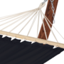 Voir la diapositive 3 : ID MARKET Hamac XL avec support bois et toile noire