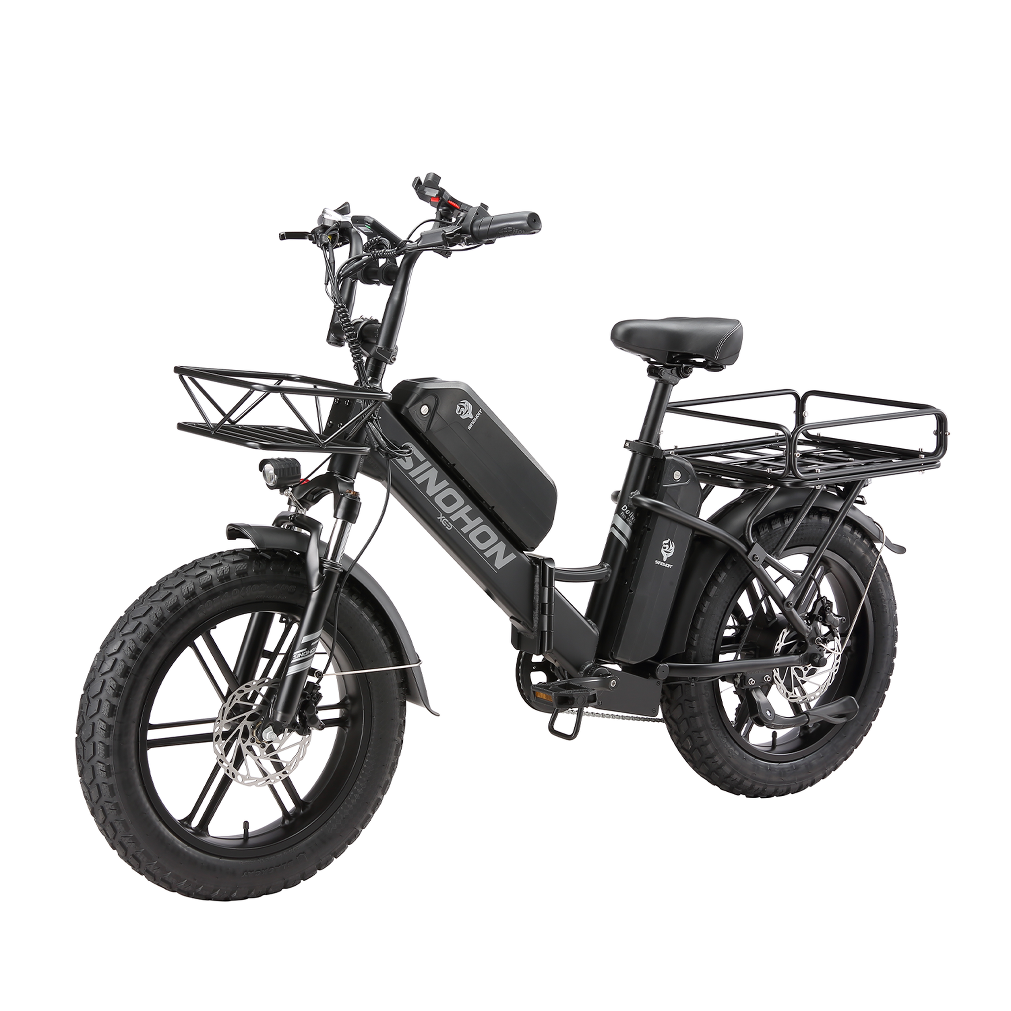 Voir la diapositive 4 : SINOHON Vélo électrique sinohon delivery, vélo électrique de livraison longue autonomie à double batterie