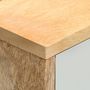 Voir la diapositive 4 : VIDAXL Meuble TV 110x35x48 cm Bois de manguier massif