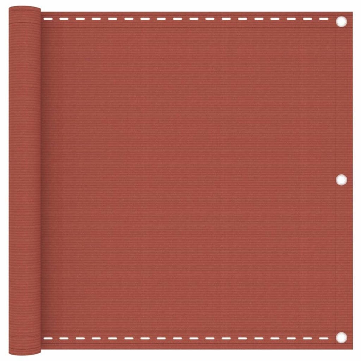 VIDAXL Ecran de balcon Terre cuite 90x300 cm PEHD