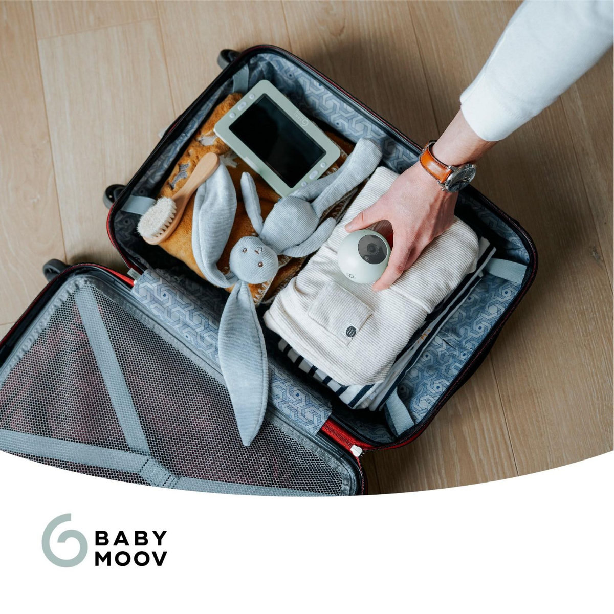 BABYMOOV Caméra additionnelle Babyphone YOO GO+ Babymoov - Nomade et Rechargeable - Portée 300m