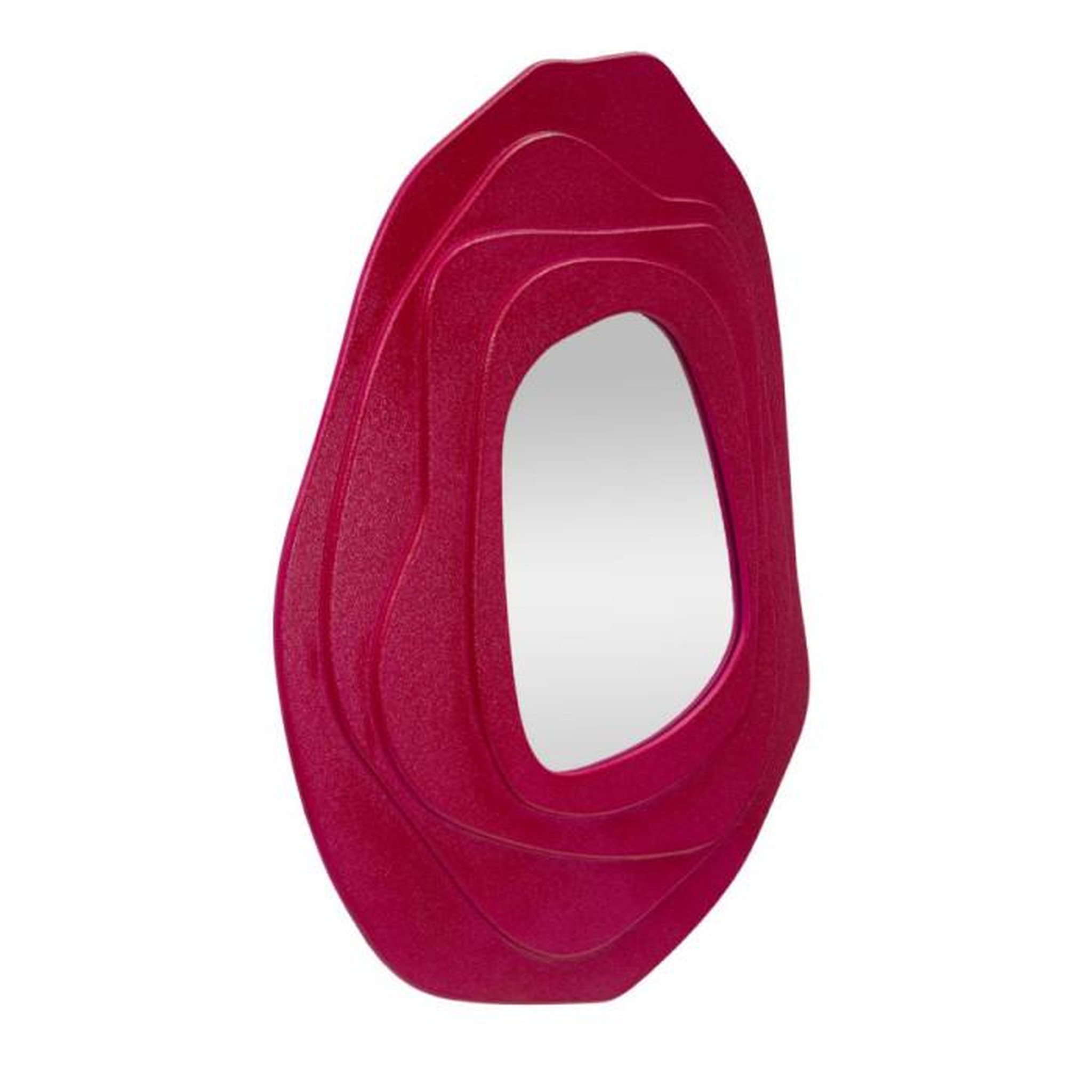 Voir la diapositive 2 : Paris Prix Miroir Mural Design  Dalia  97cm Fuchsia
