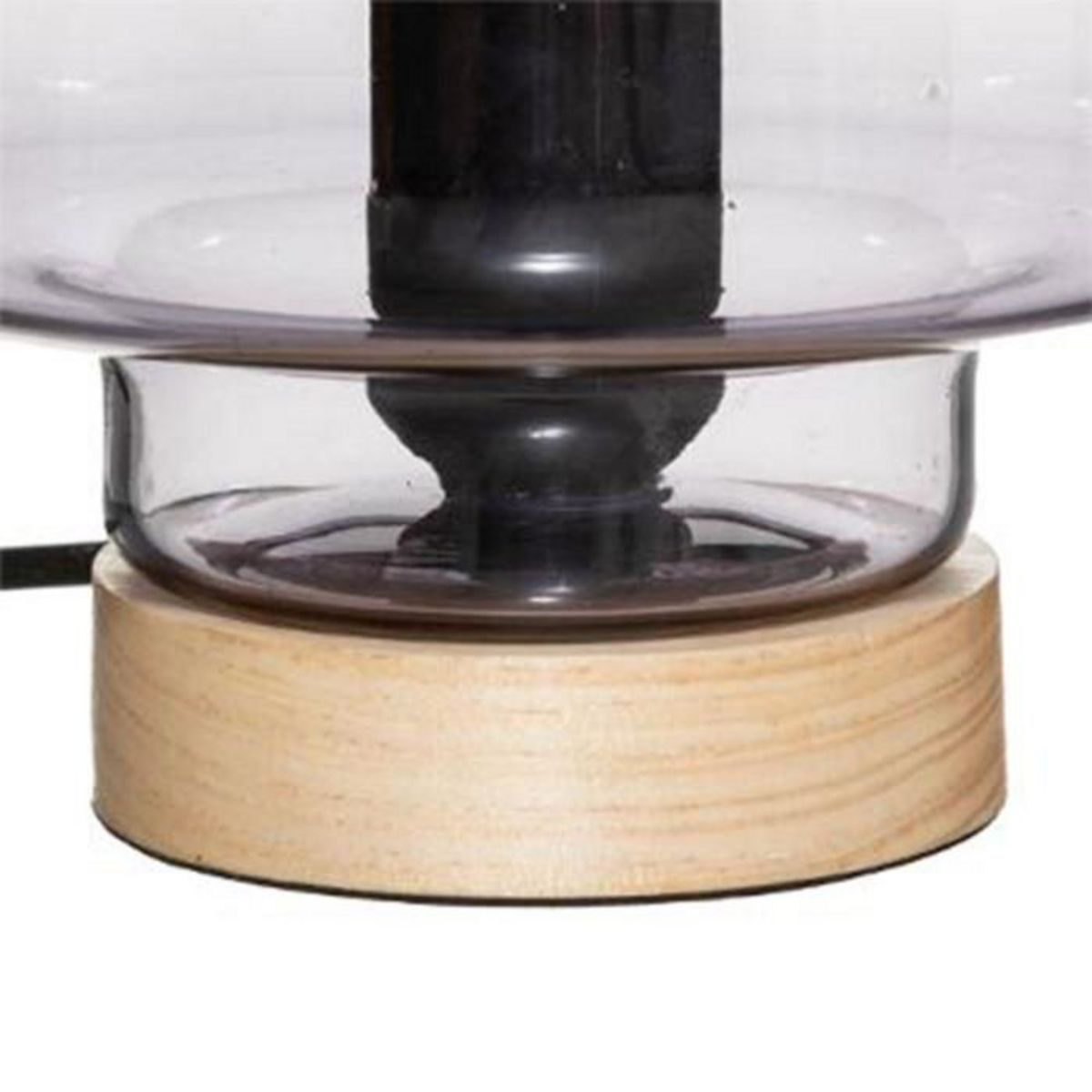 ATMOSPHERA Lampe à Poser Design  Mind  23cm Gris Fumé