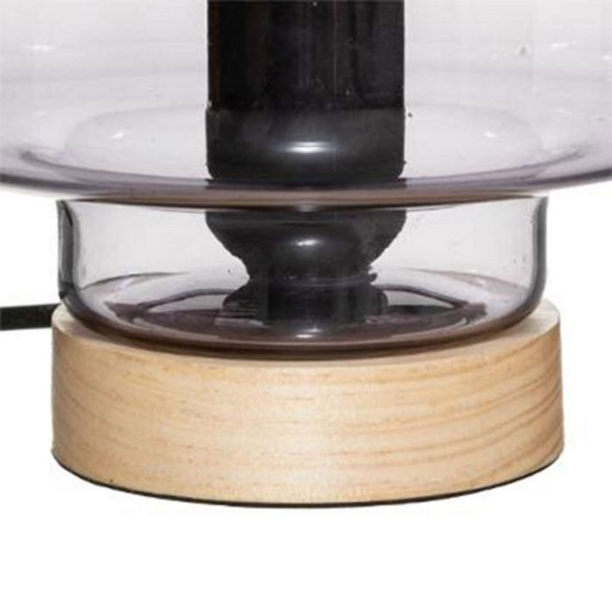 ATMOSPHERA Lampe à Poser Design  Mind  23cm Gris Fumé