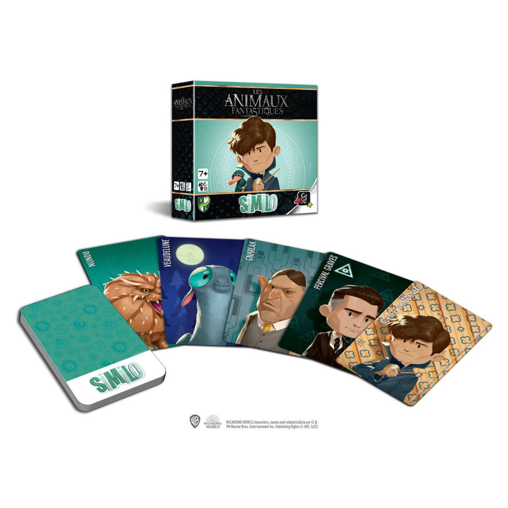 Voir la diapositive 2 : GIGAMIC Jeu Similo les Animaux Fantastiques 