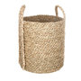 Voir la diapositive 3 :  Lot de 3 Paniers de Rangement Cylindrique  Seagrass  35cm Naturel