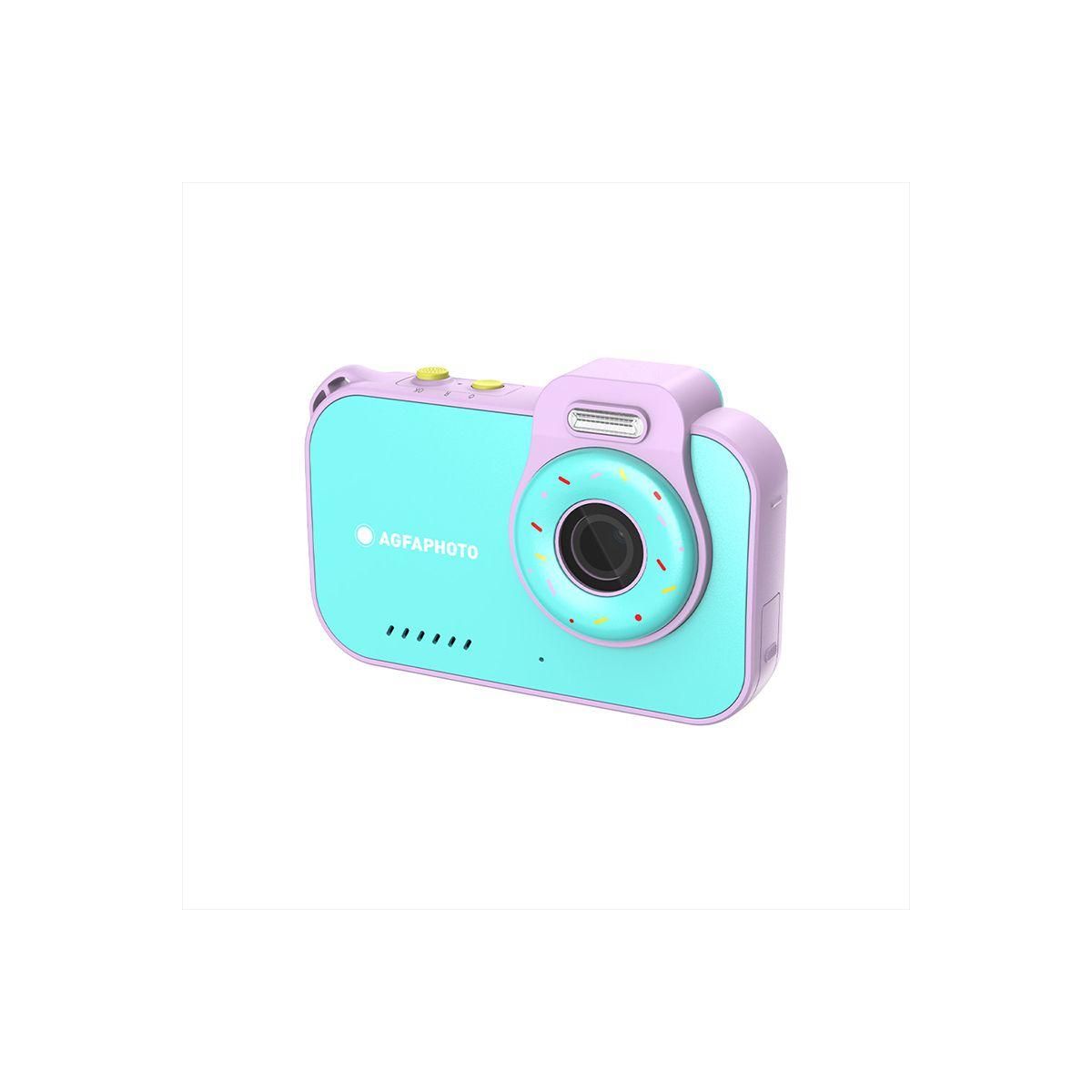 Agfa Appareil photo enfant Realikids Cam Waterproof 2 Bleu