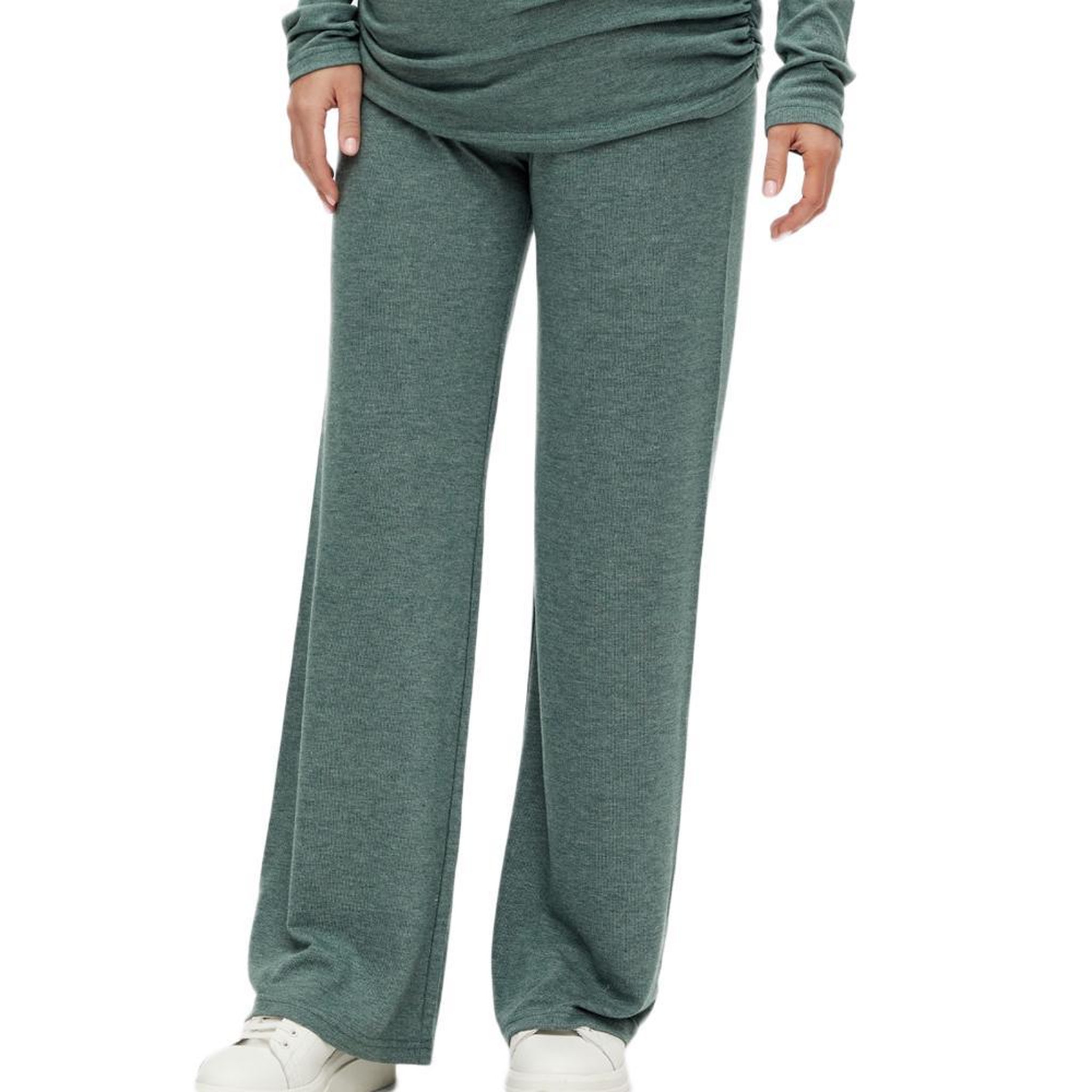 Voir la diapositive 1 : MAMALICIOUS Pantalon Fluide de Grossesse  Femme Mamalicious Carine