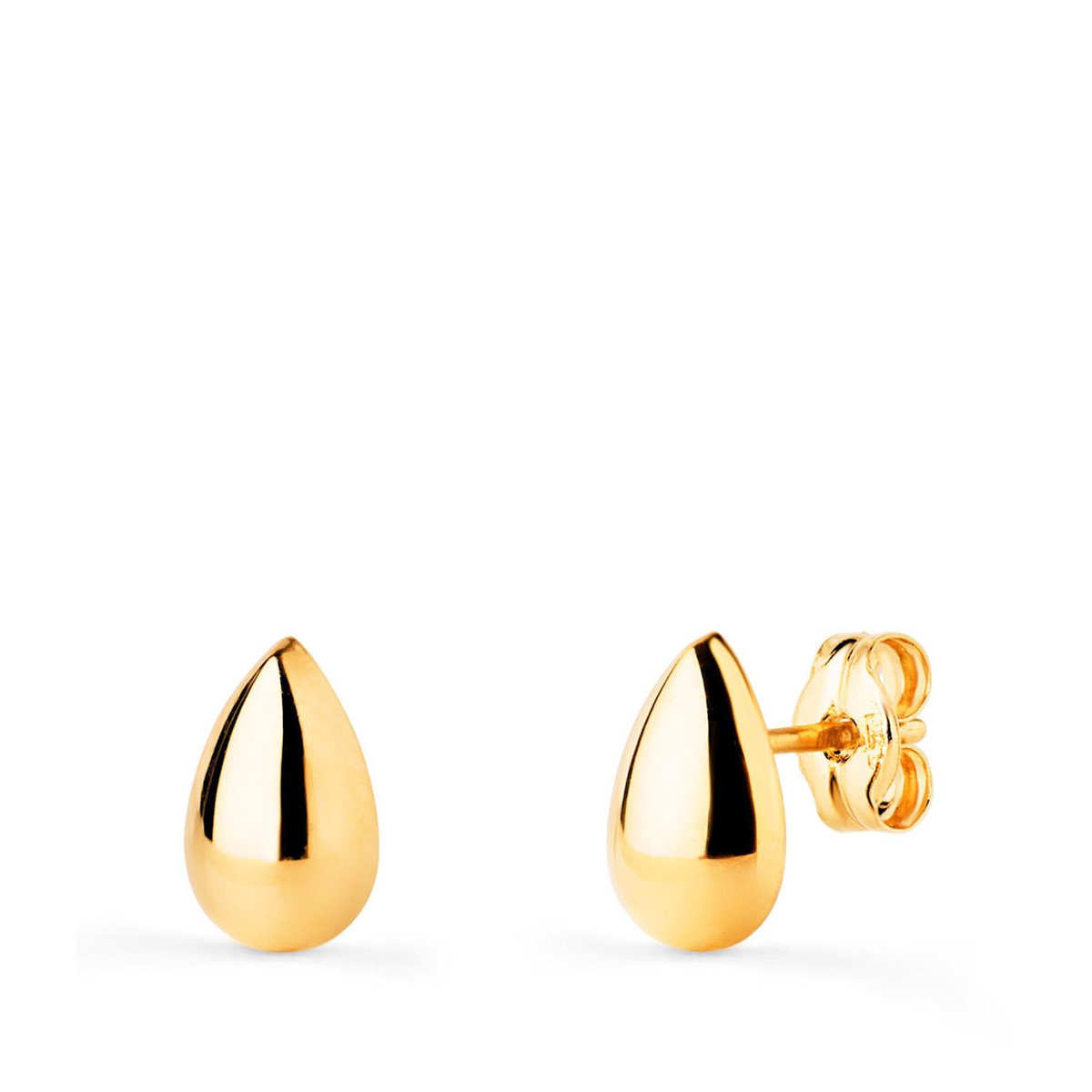 L'ATELIER D'AZUR Boucles d'Oreilles Or 18 Carats 750/000 Jaune Goutte