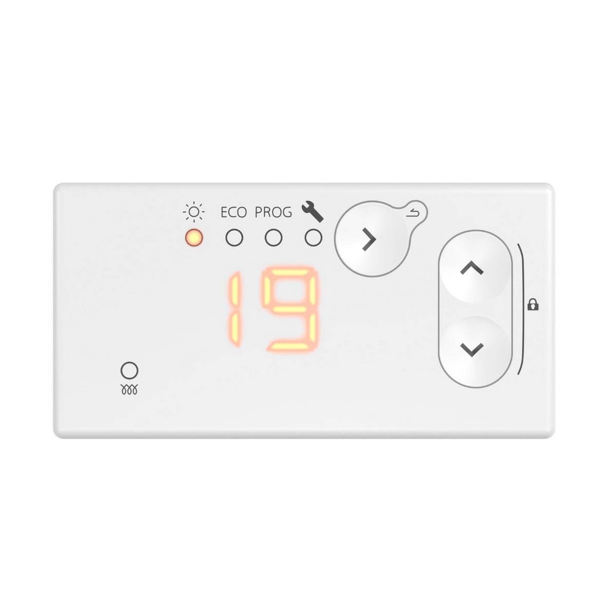 Voir la diapositive 3 : Thermor Panneau rayonnant 1000w blanc - 443224