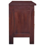 Voir la diapositive 3 : VIDAXL Meuble TV Marron classique 100x30x45 cm Bois d'acajou massif