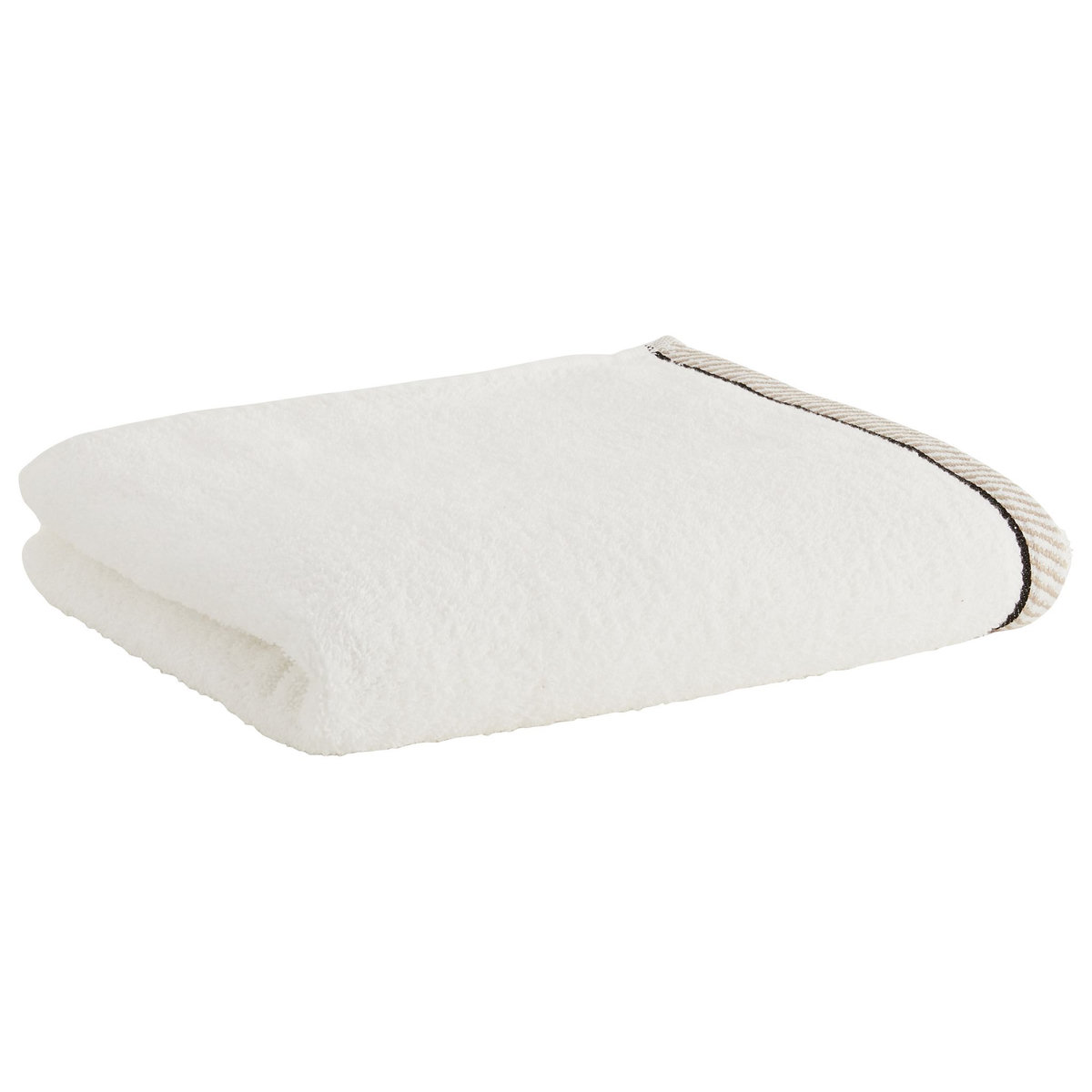 ACTUEL Drap de douche uni en coton 450 g/m²