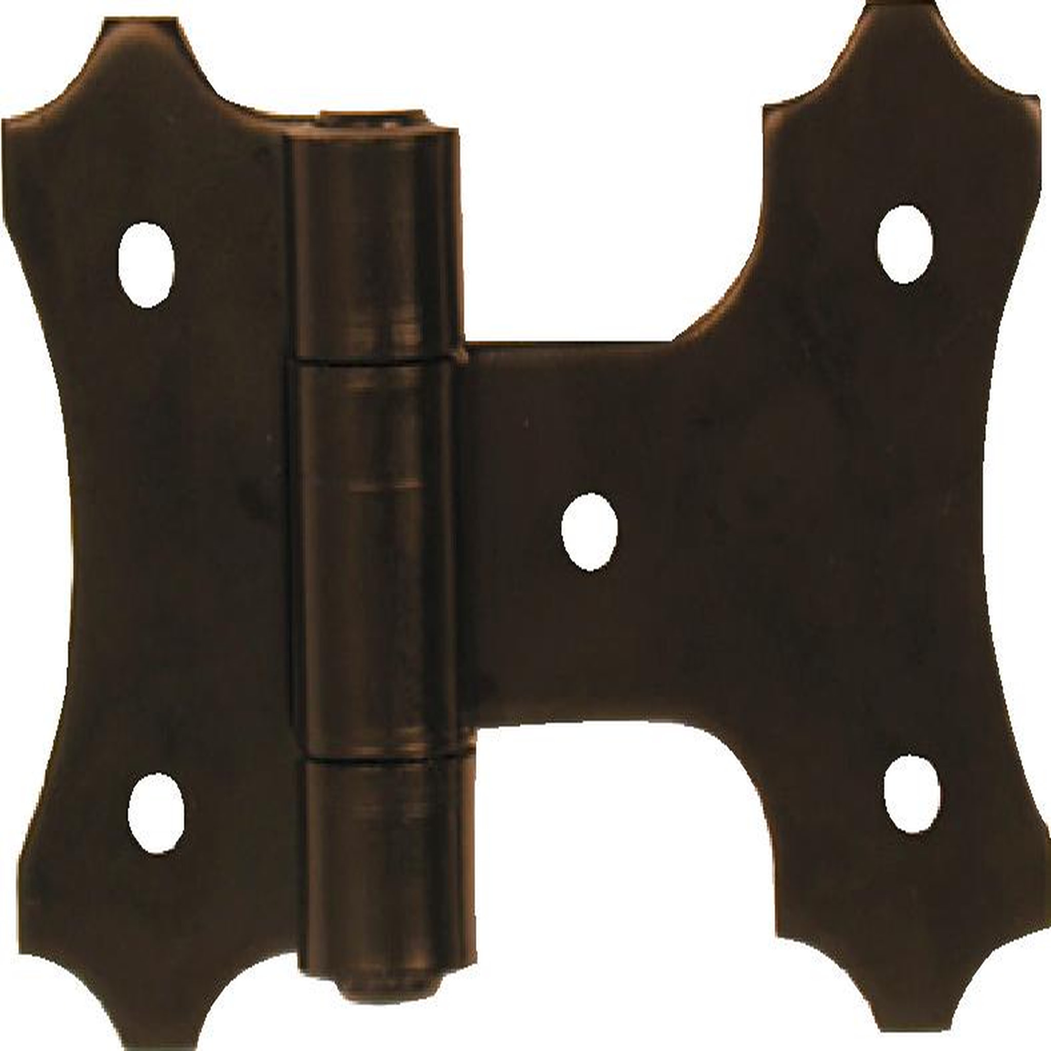 CENTRALE BRICO Charnière forte acier prépeint, H.130 x L.95 x P.21 mm
