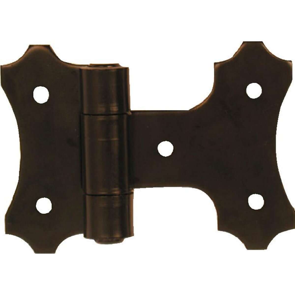 CENTRALE BRICO Charnière forte acier prépeint, H.130 x L.95 x P.21 mm