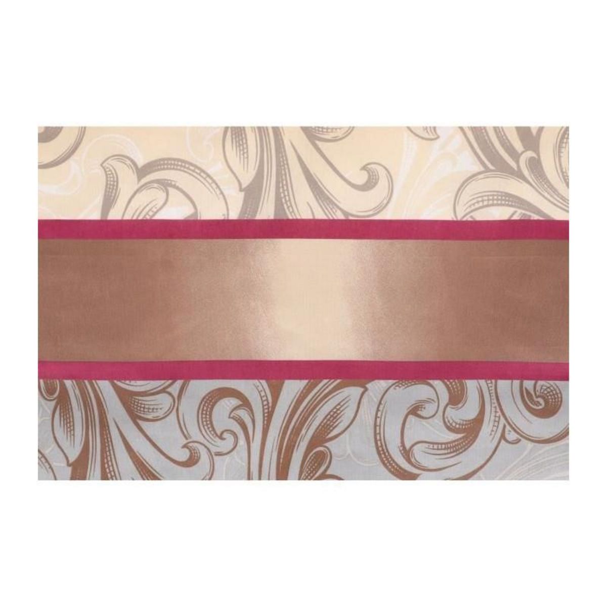 GENERIQUE Parure de lit - 1 housse de couette 220 x 240 cm + 2 taies d'oreiller 60 x 60 cm - 65% coton, 35% polyester - Gris