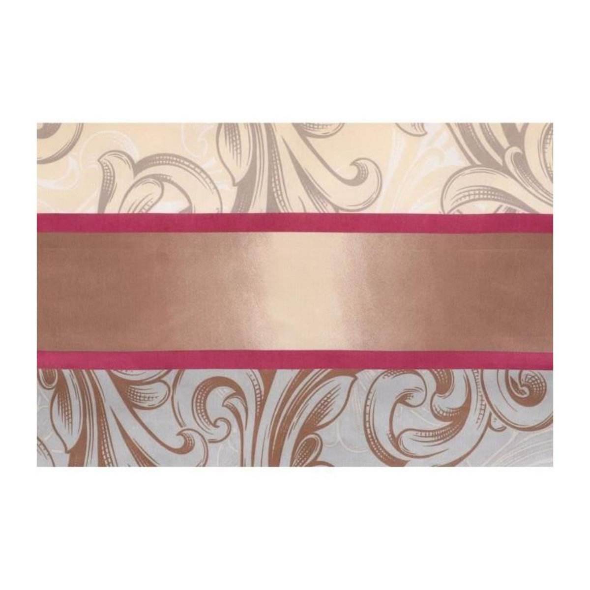 GENERIQUE Parure de lit - 1 housse de couette 220 x 240 cm + 2 taies d'oreiller 60 x 60 cm - 65% coton, 35% polyester - Gris