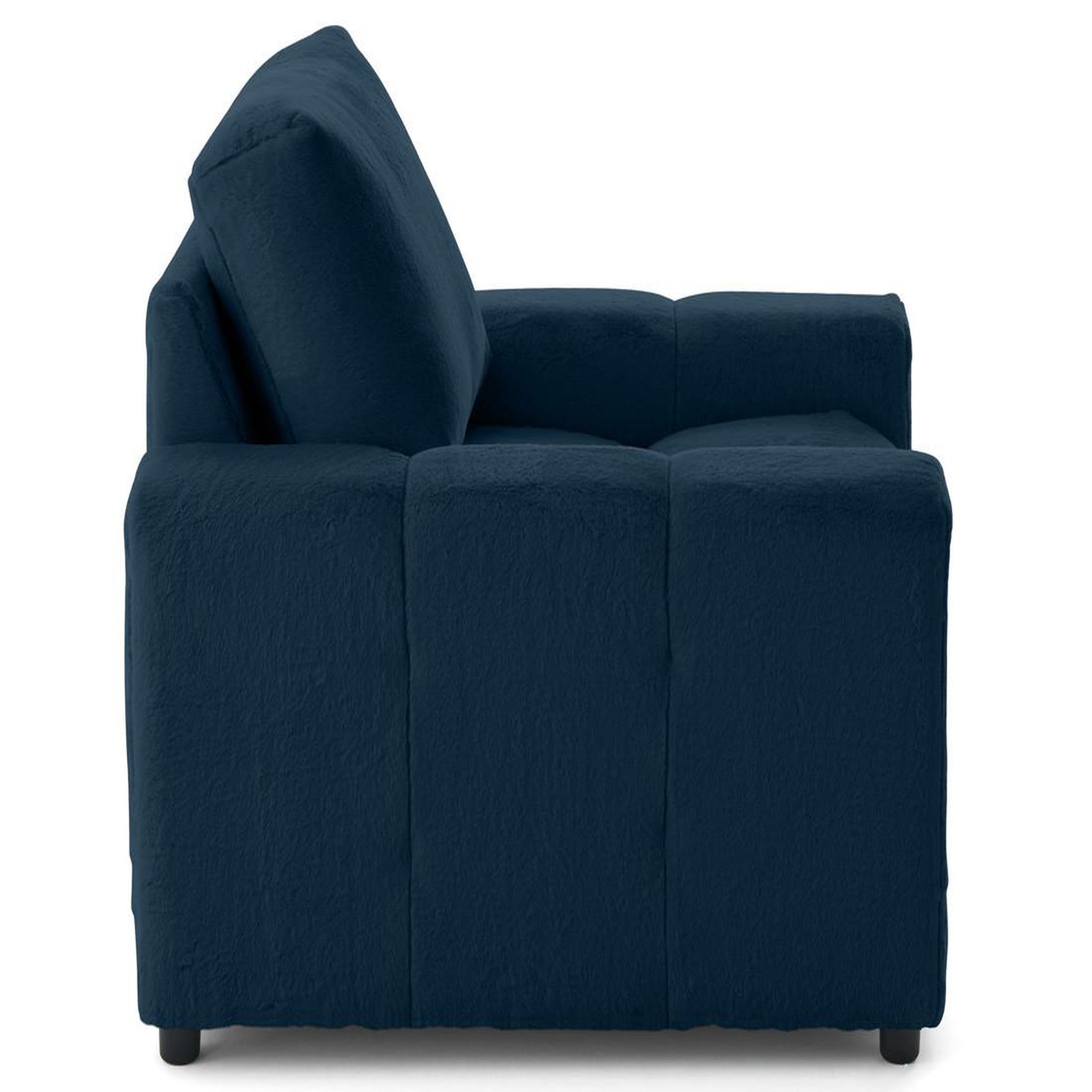 Voir la diapositive 2 : LISA DESIGN Crocus - fauteuil en fausse fourrure