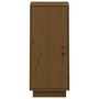 Voir la diapositive 3 : VIDAXL Buffet Marron miel 34x40x75 cm Bois massif de pin
