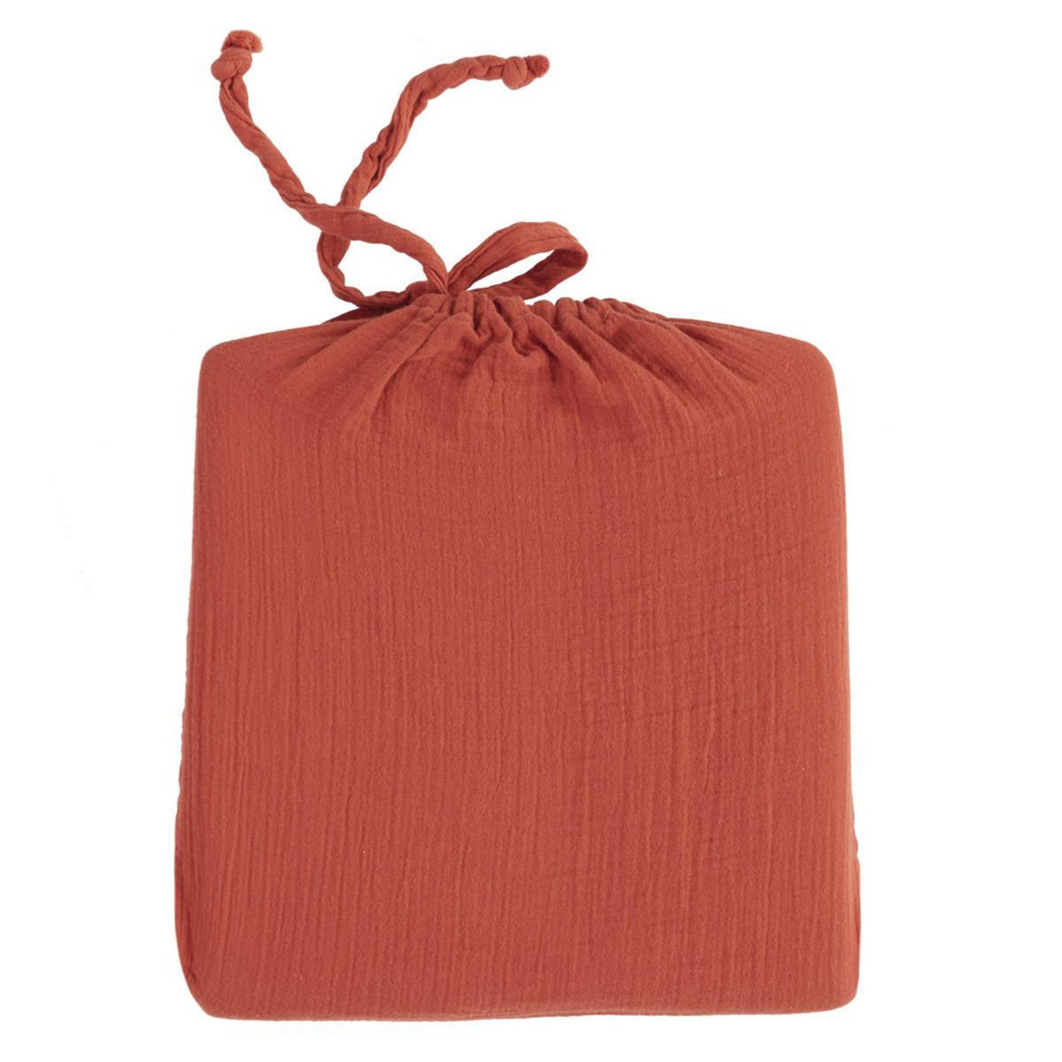 Sensei Maison Drap housse en gaze de coton bonnet 30 cm LOFT