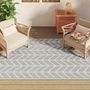 Voir la diapositive 3 : VIDAXL Tapis d'exterieur ARAKIL gris 140 x 200 cm PP