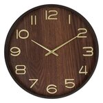 ATMOSPHERA Horloge Murale Design  Ivana  38cm Marron