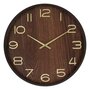 Voir la diapositive 1 : ATMOSPHERA Horloge Murale Design  Ivana  38cm Marron