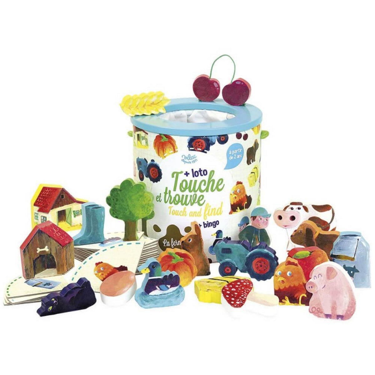 Vilac Touche et trouve : La ferme
