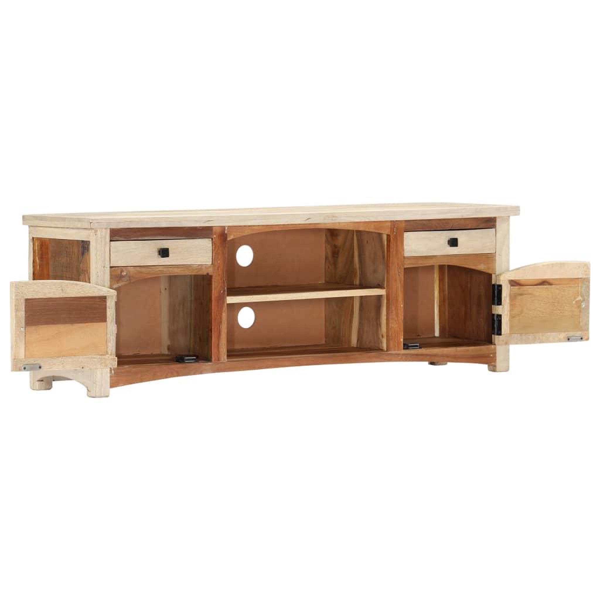Voir la diapositive 3 : VIDAXL Meuble tv 120 x 30 x 40 cm bois de recuperation massif