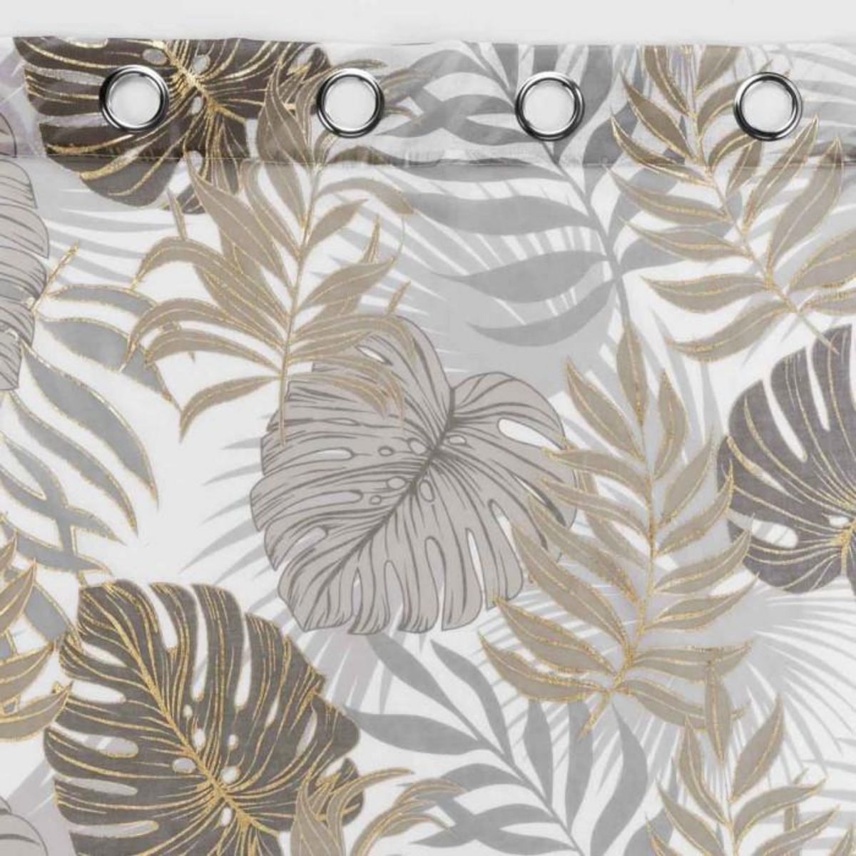 Paris Prix Rideau Voilage à Œillets  Mogador  140x280cm Beige