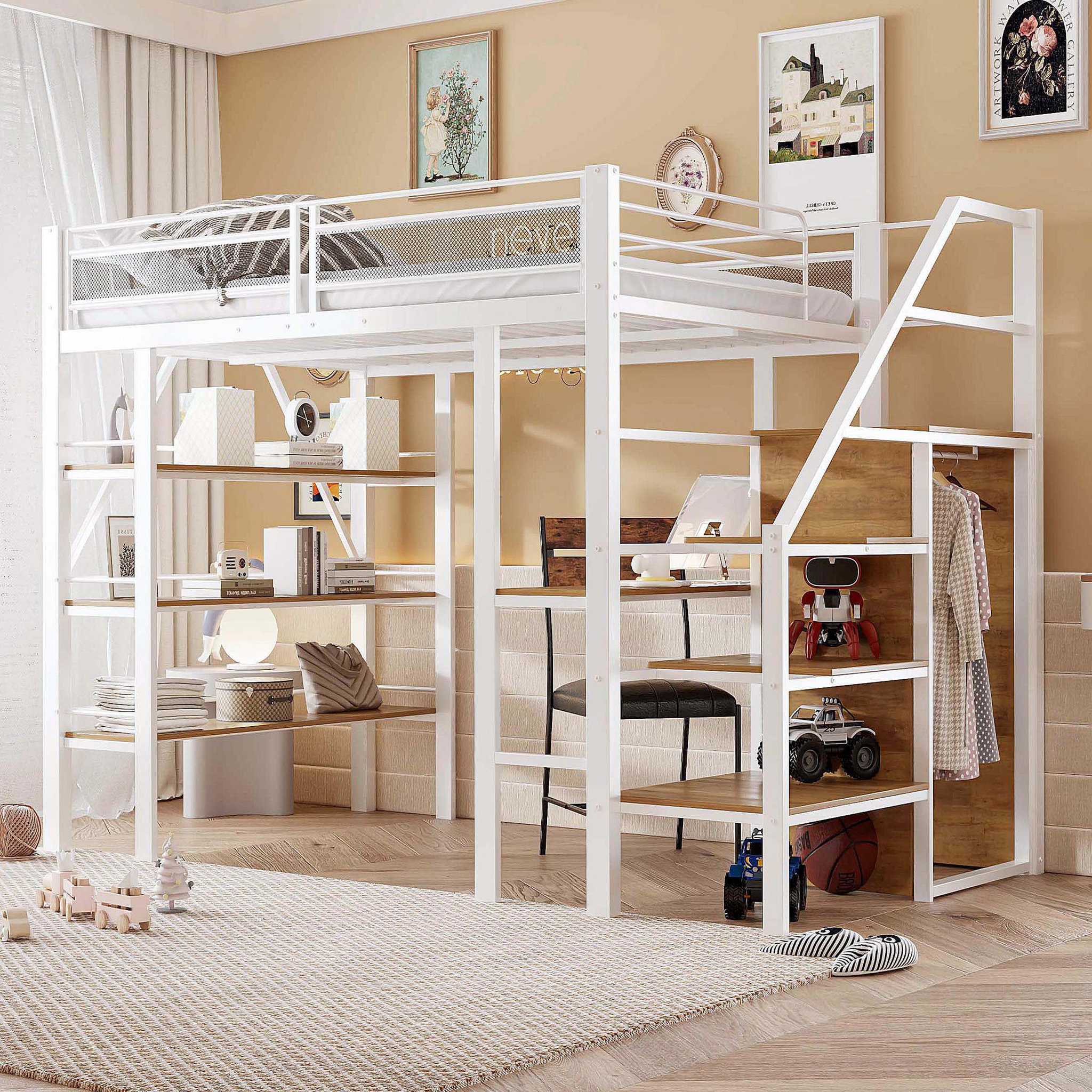 Voir la diapositive 4 : MERAX Lit mezzanine