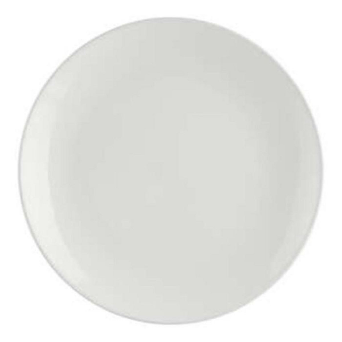 SECRET DE GOURMET Lot de 6 Assiettes à Dessert  Colorama  20cm Blanc