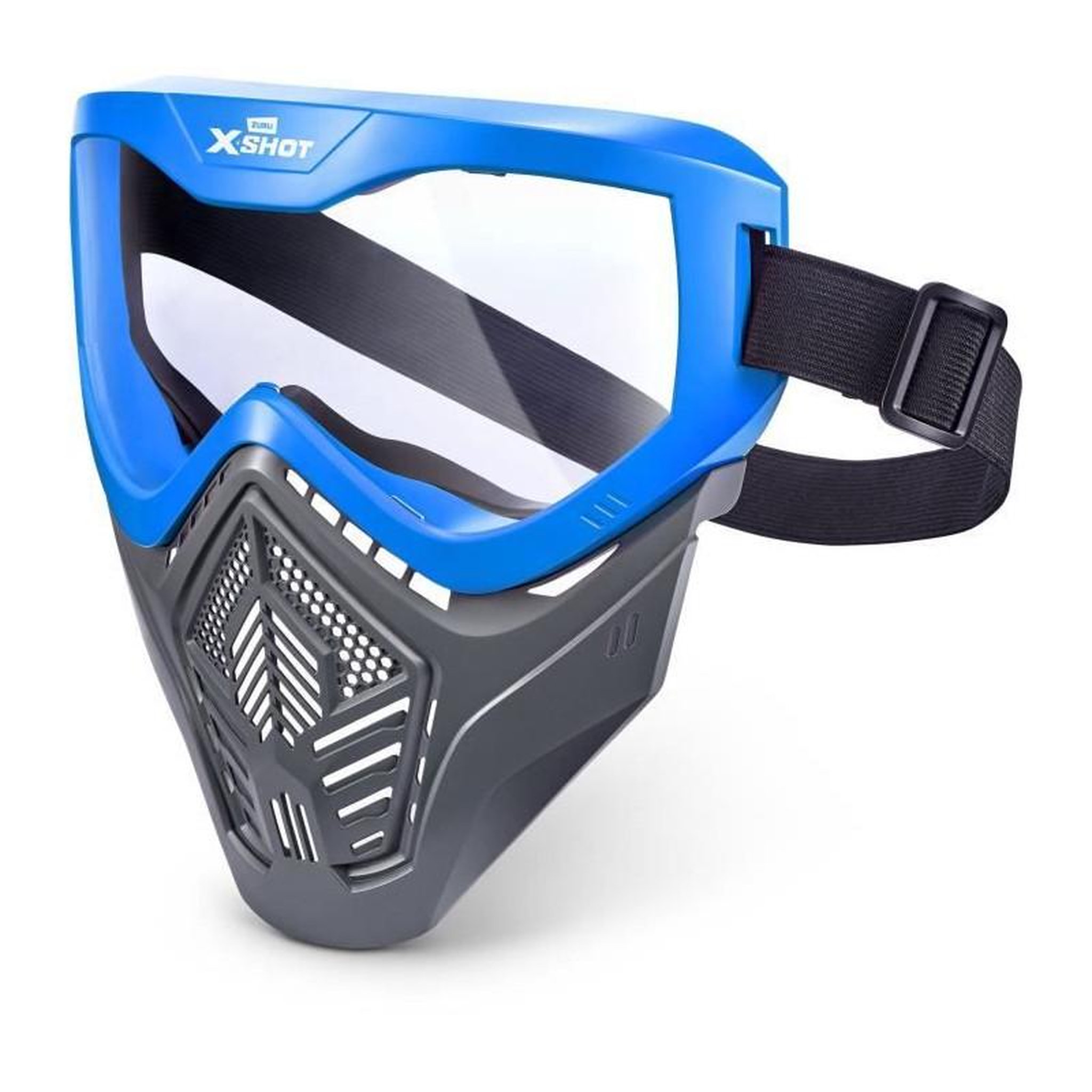 Voir la diapositive 5 : ZURU Accessoire - ZURU - X-SHOT Excel Blue Mask - Masque réglable - Design stylé - Ventilation intégrée