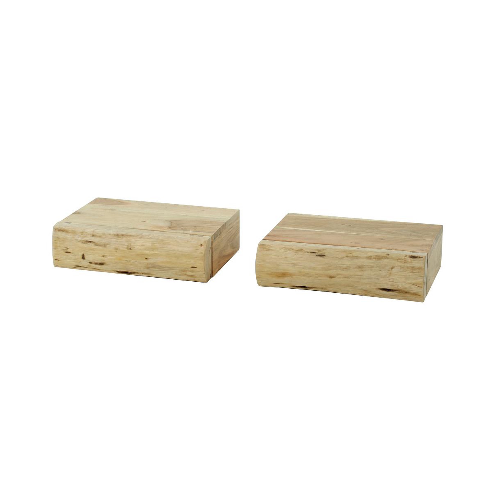 JLC KREATION Table de chevet albero xs 1 tiroir (lot de 2)