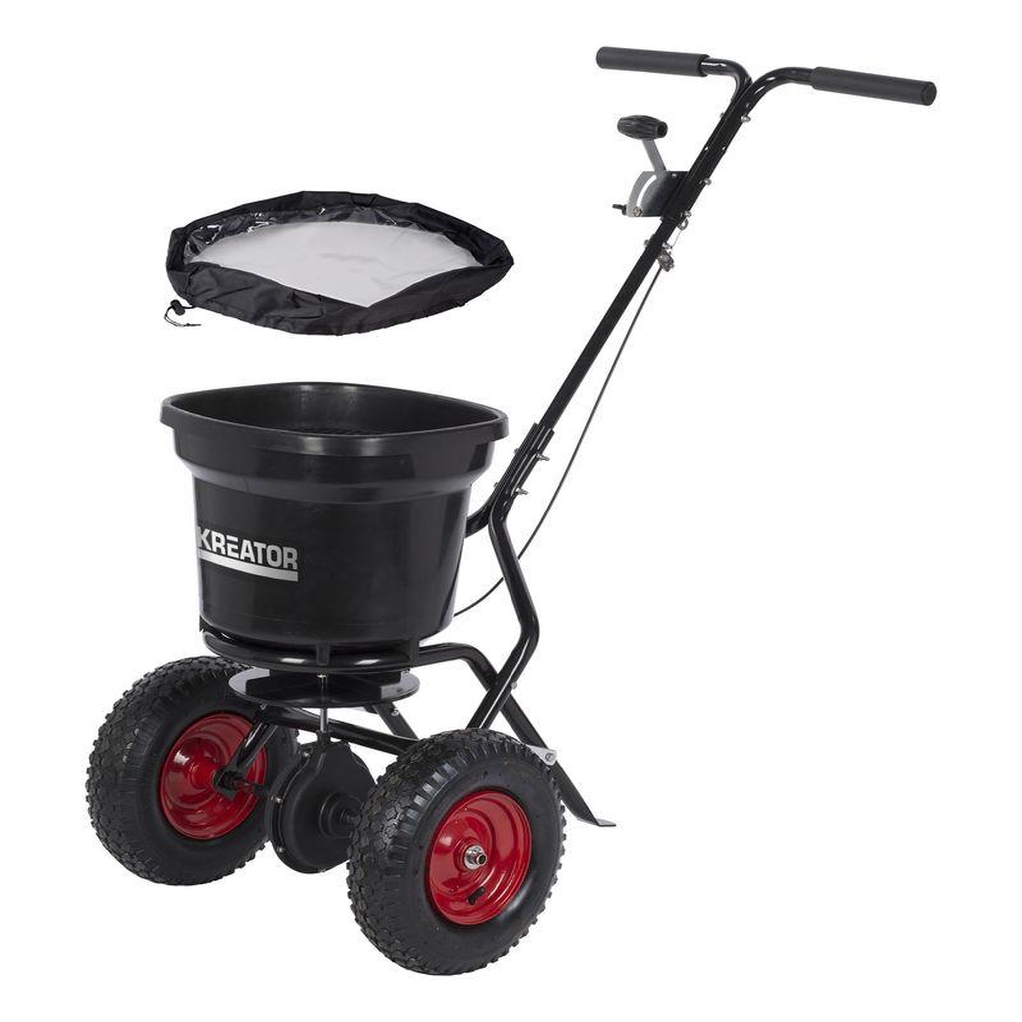 KREATOR Epandeur professionnel 3 à 3,6 m 13,5 kg krtgr9005