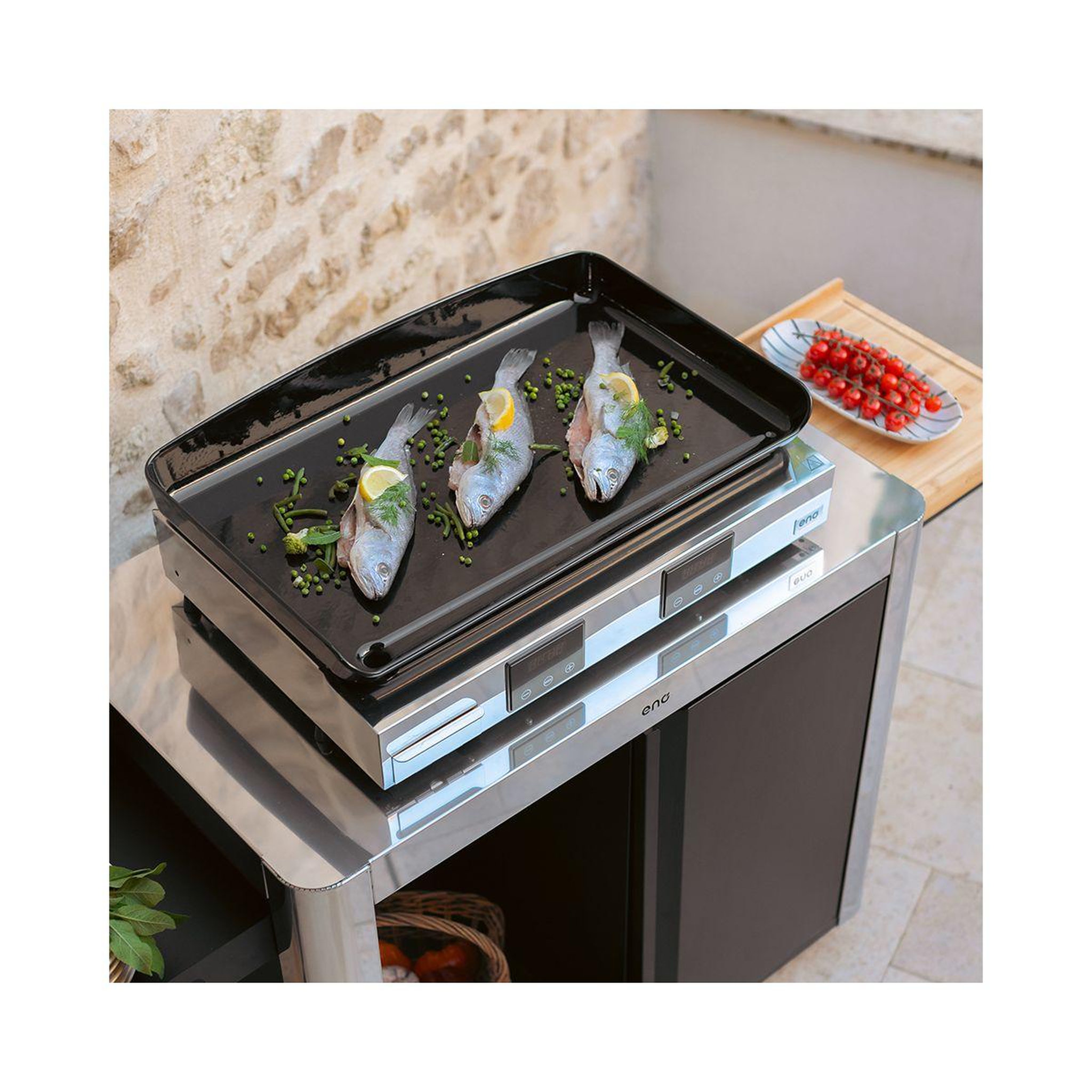 Voir la diapositive 3 : Eno Plancha électrique INITIAL 65  électrique-Inox