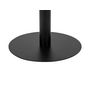 Voir la diapositive 3 : LISA DESIGN Valverde - table basse ronde - effet marbre - noir - 70 cm
