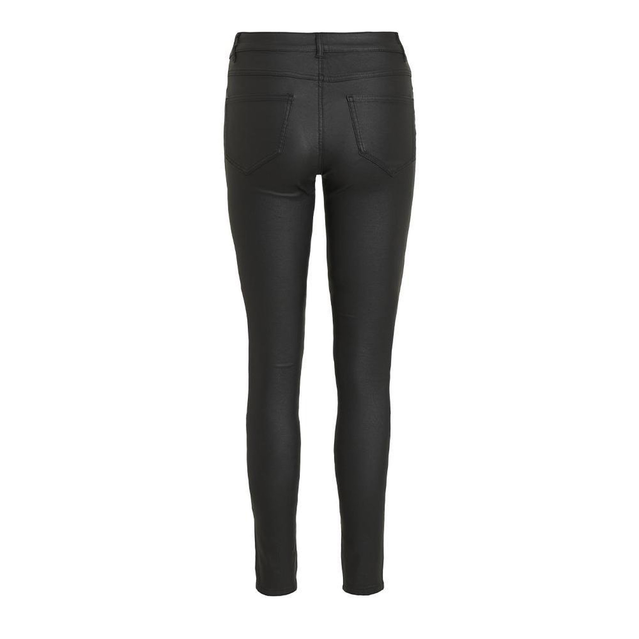 Voir la diapositive 2 : Vila Pantalon  Enduit Femme Vila Commit Coated
