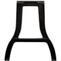 Voir la diapositive 5 : VIDAXL Pied de table de salle a manger 2 pcs Cadre en A Fonte