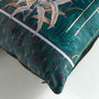 Voir la diapositive 3 : Paris Prix Housse de Coussin Imprimée  Floriana  40x40cm Vert
