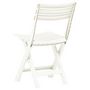 Voir la diapositive 4 : VIDAXL Chaises de jardin pliables lot de 2 Plastique Blanc