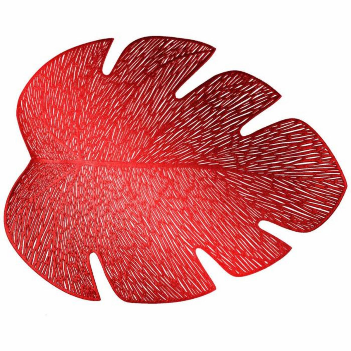 Paris Prix Set de Table Ajouré  Flamboyant  36x46cm Rouge