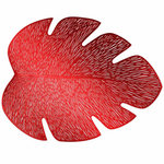 Paris Prix Set de Table Ajouré  Flamboyant  36x46cm Rouge