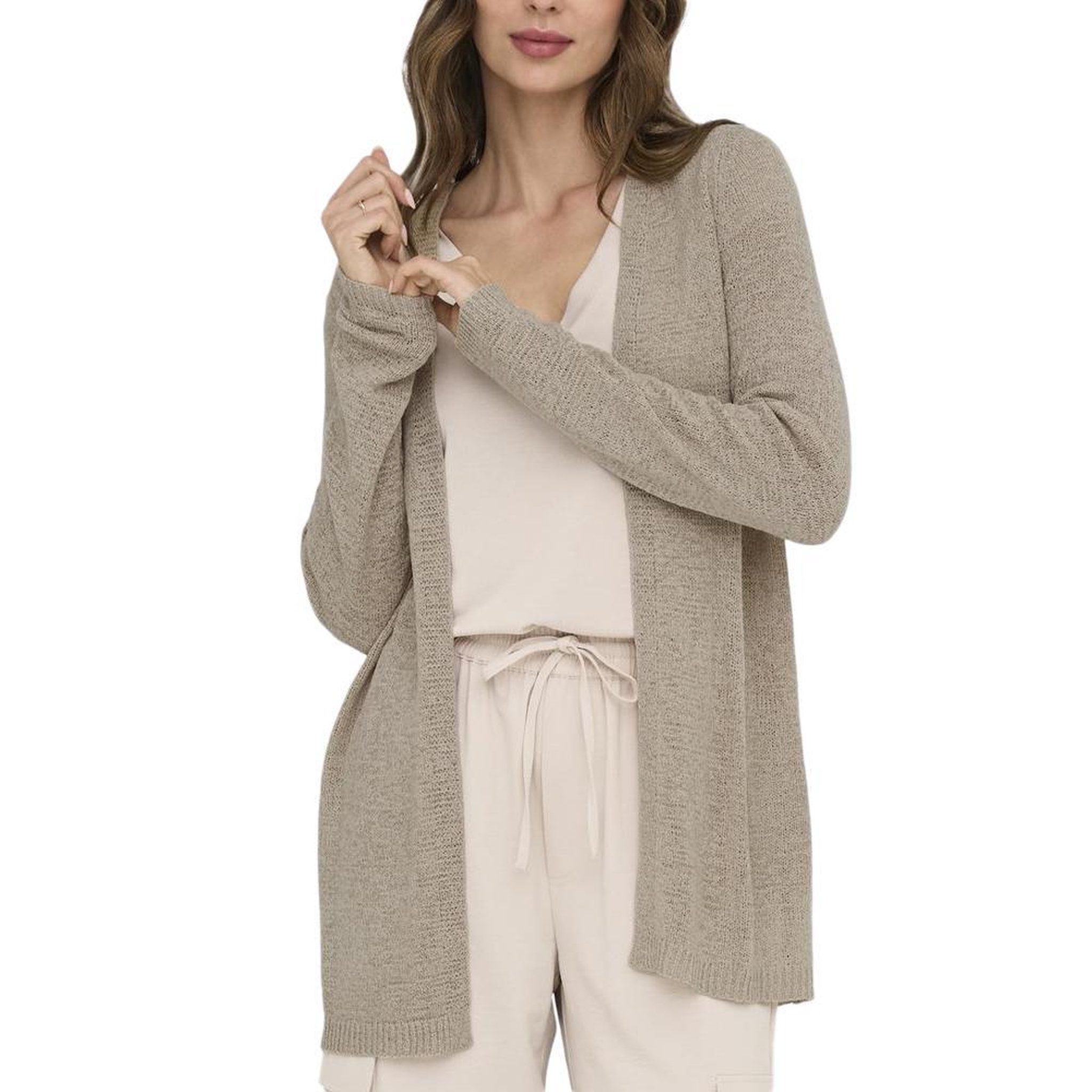 Voir la diapositive 1 : Only Gilet Beige Femme Only Sunny