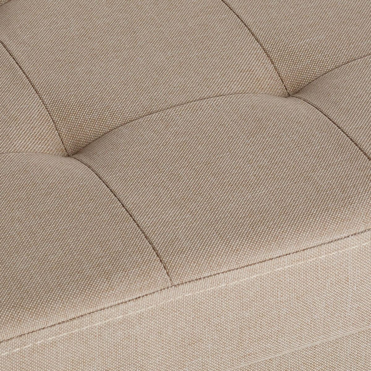 tectake Pouf coffre de rangement pliable ALEA