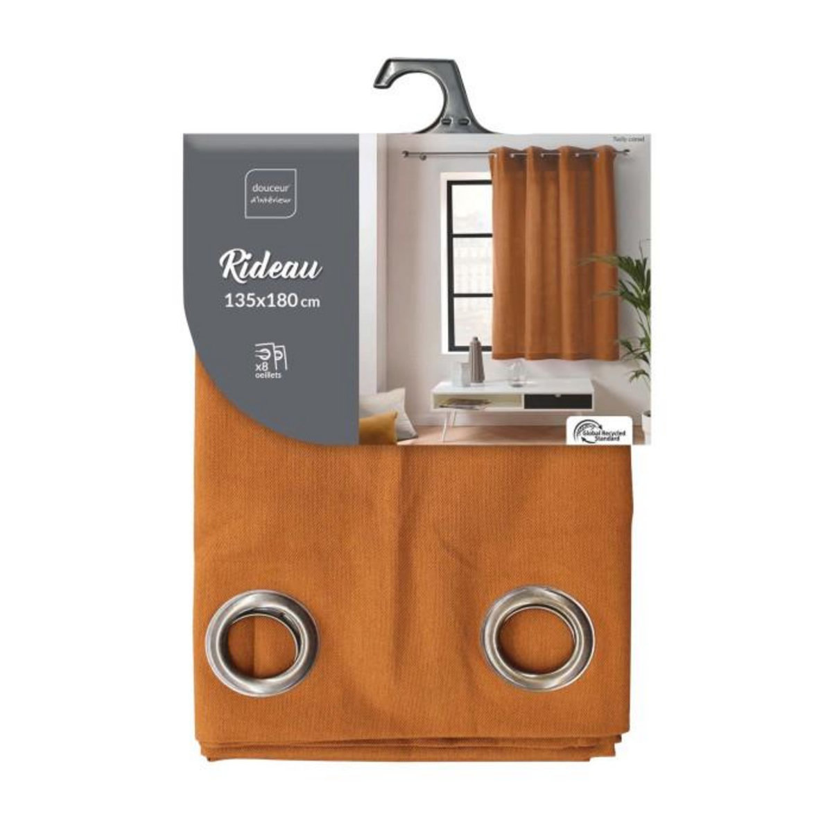 Paris Prix Rideau à Œillets  Twily  135x180cm Camel