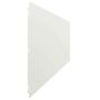 Voir la diapositive 5 : VIDAXL Bordures de pelouse 10 pcs blanc 25x103 cm acier lamine a froid